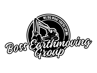 Boss Earthmoving Group Pty Ltd logo design by Republik