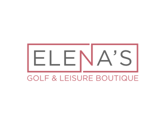 Elena’s Golf & Leisure Boutique logo design by ndndn