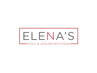 Elena’s Golf & Leisure Boutique logo design by ndndn