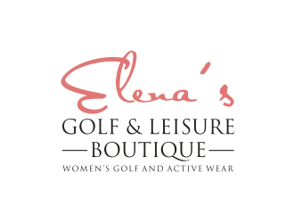 Elena’s Golf & Leisure Boutique logo design by RatuCempaka