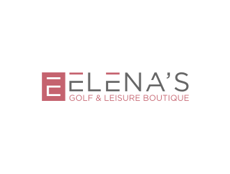 Elena’s Golf & Leisure Boutique logo design by ndndn