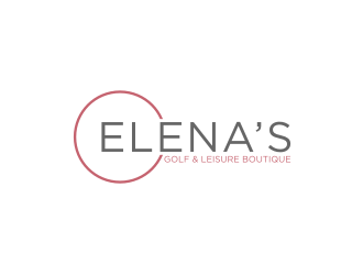 Elena’s Golf & Leisure Boutique logo design by ndndn