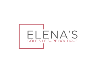 Elena’s Golf & Leisure Boutique logo design by ndndn