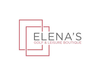 Elena’s Golf & Leisure Boutique logo design by ndndn