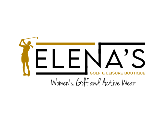 Elena’s Golf & Leisure Boutique logo design by ingepro