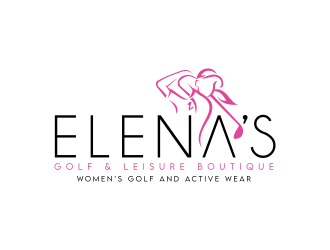 Elena’s Golf & Leisure Boutique logo design by ingepro