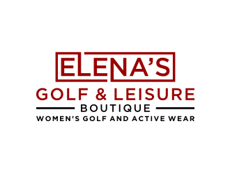 Elena’s Golf & Leisure Boutique logo design by Zhafir