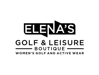 Elena’s Golf & Leisure Boutique logo design by Zhafir