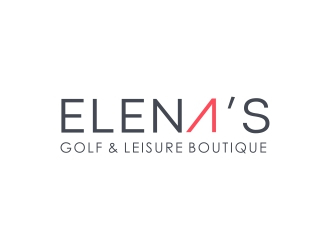 Elena’s Golf & Leisure Boutique logo design by epscreation