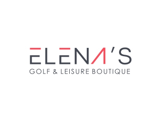 Elena’s Golf & Leisure Boutique logo design by epscreation