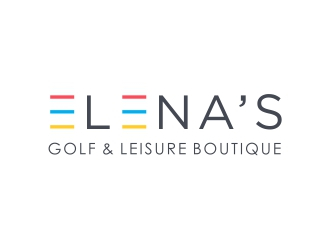 Elena’s Golf & Leisure Boutique logo design by epscreation