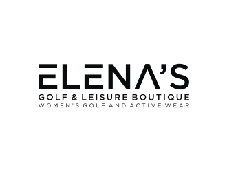 Elena’s Golf & Leisure Boutique logo design by ora_creative