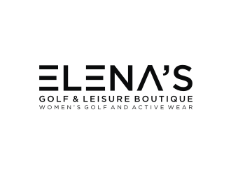 Elena’s Golf & Leisure Boutique logo design by ora_creative