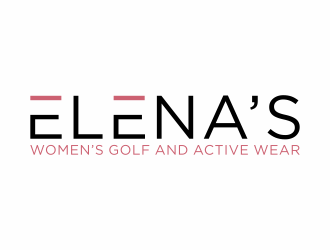 Elena’s Golf & Leisure Boutique logo design by Franky.