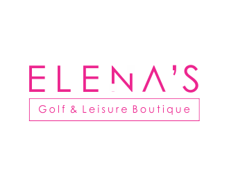 Elena’s Golf & Leisure Boutique logo design by Shina