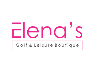 Elena’s Golf & Leisure Boutique logo design by Shina