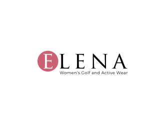 Elena’s Golf & Leisure Boutique logo design by BYSON