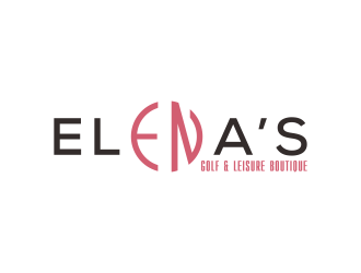 Elena’s Golf & Leisure Boutique logo design by lintinganarto