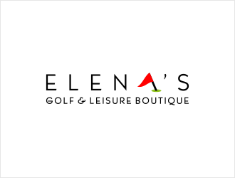 Elena’s Golf & Leisure Boutique logo design by Shabbir