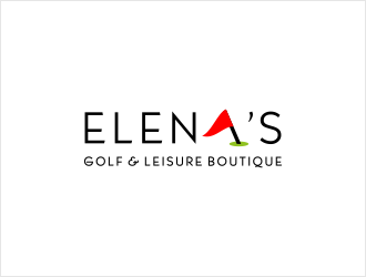 Elena’s Golf & Leisure Boutique logo design by Shabbir