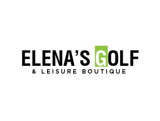 Elena’s Golf & Leisure Boutique logo design by fawadyk