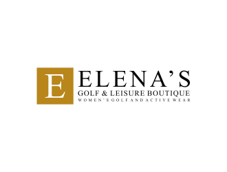 Elena’s Golf & Leisure Boutique logo design by GassPoll