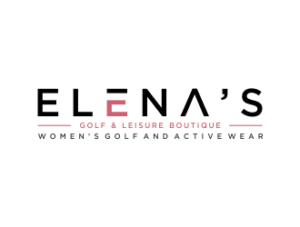 Elena’s Golf & Leisure Boutique logo design by oke2angconcept