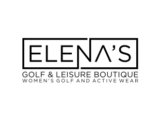 Elena’s Golf & Leisure Boutique logo design by puthreeone