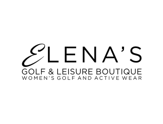 Elena’s Golf & Leisure Boutique logo design by puthreeone