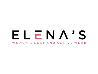 Elena’s Golf & Leisure Boutique logo design by oke2angconcept