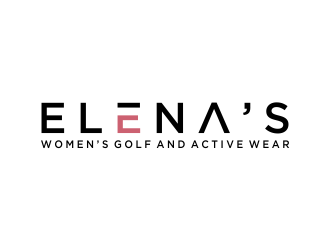 Elena’s Golf & Leisure Boutique logo design by oke2angconcept