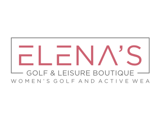 Elena’s Golf & Leisure Boutique logo design by KQ5