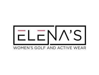 Elena’s Golf & Leisure Boutique logo design by puthreeone