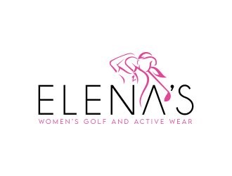 Elena’s Golf & Leisure Boutique logo design by ingepro