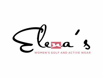 Elena’s Golf & Leisure Boutique logo design by christabel