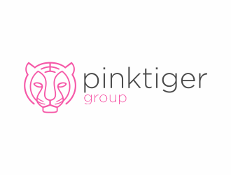 Pink Tiger Group logo design by zegeningen