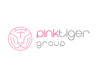 Pink Tiger Group logo design by niichan12