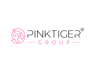 Pink Tiger Group logo design by ngattboy