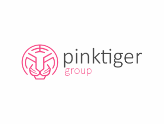 Pink Tiger Group logo design by zegeningen