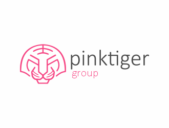 Pink Tiger Group logo design by zegeningen