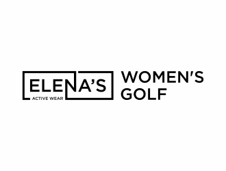 Elena’s Golf & Leisure Boutique logo design by EkoBooM