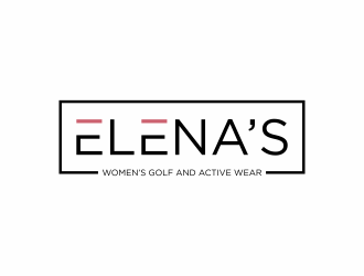 Elena’s Golf & Leisure Boutique logo design by EkoBooM