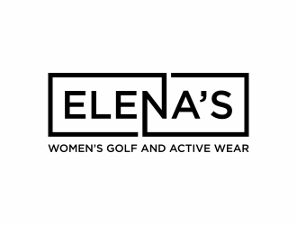 Elena’s Golf & Leisure Boutique logo design by EkoBooM