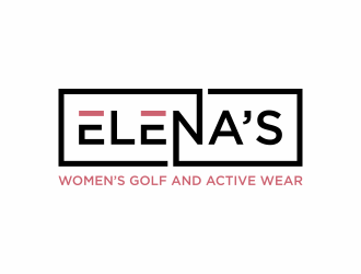 Elena’s Golf & Leisure Boutique logo design by EkoBooM