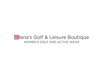 Elena’s Golf & Leisure Boutique logo design by luckyprasetyo