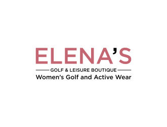 Elena’s Golf & Leisure Boutique logo design by luckyprasetyo