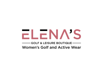 Elena’s Golf & Leisure Boutique logo design by luckyprasetyo