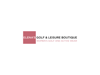 Elena’s Golf & Leisure Boutique logo design by luckyprasetyo