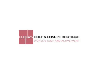 Elena’s Golf & Leisure Boutique logo design by luckyprasetyo