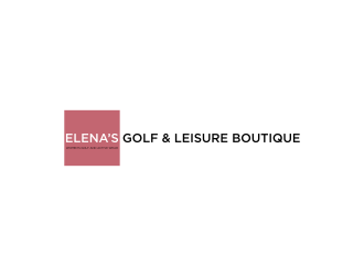 Elena’s Golf & Leisure Boutique logo design by luckyprasetyo